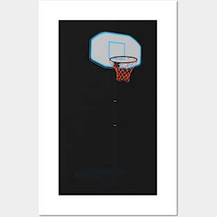 Basketball Hoop Clipart Stickers Posters and Art